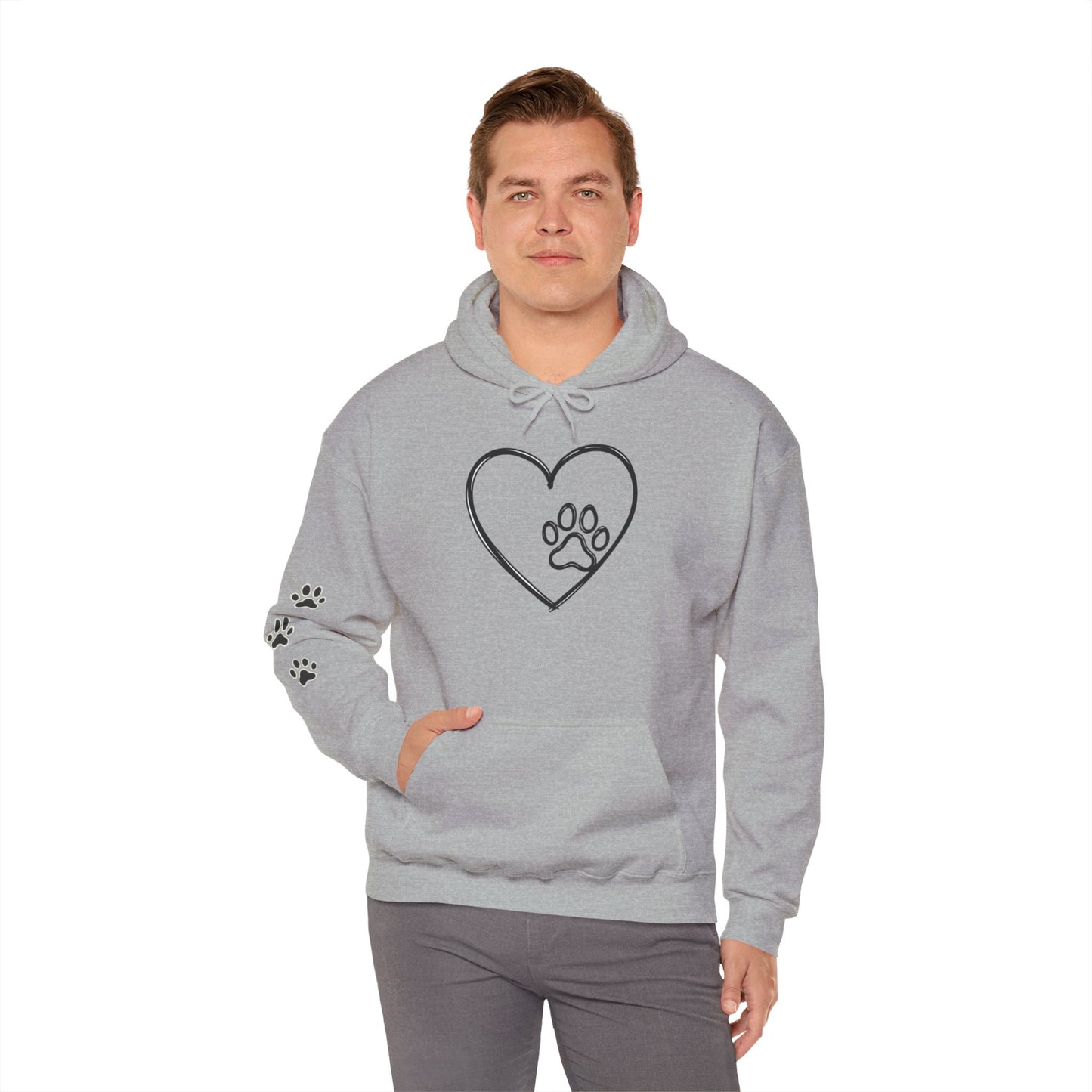 Heart & Paw Hoodie — Because Pets Are Family
