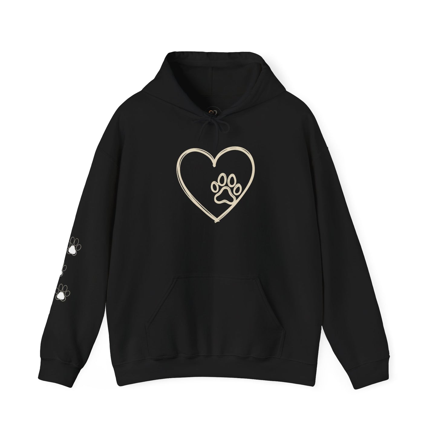 Heart & Paw Hoodie — Because Pets Are Family