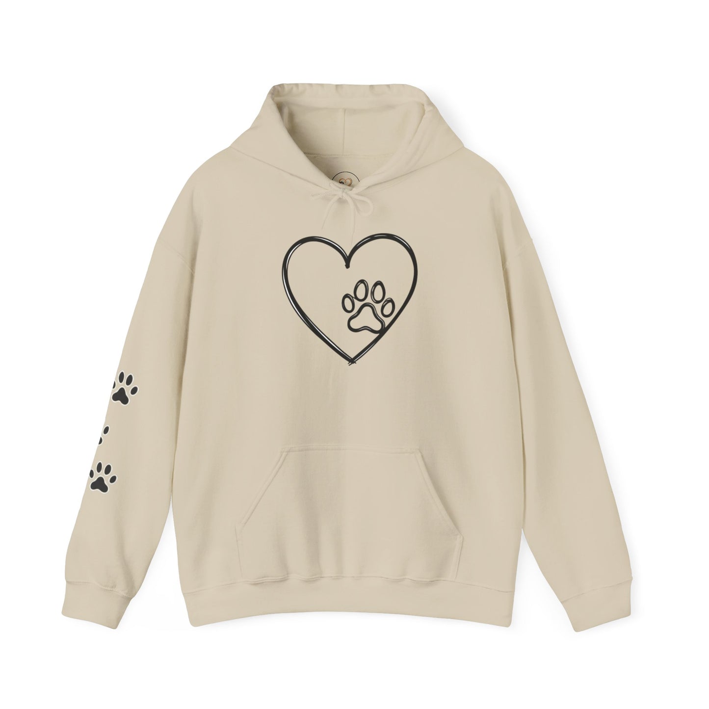 Heart & Paw Hoodie — Because Pets Are Family
